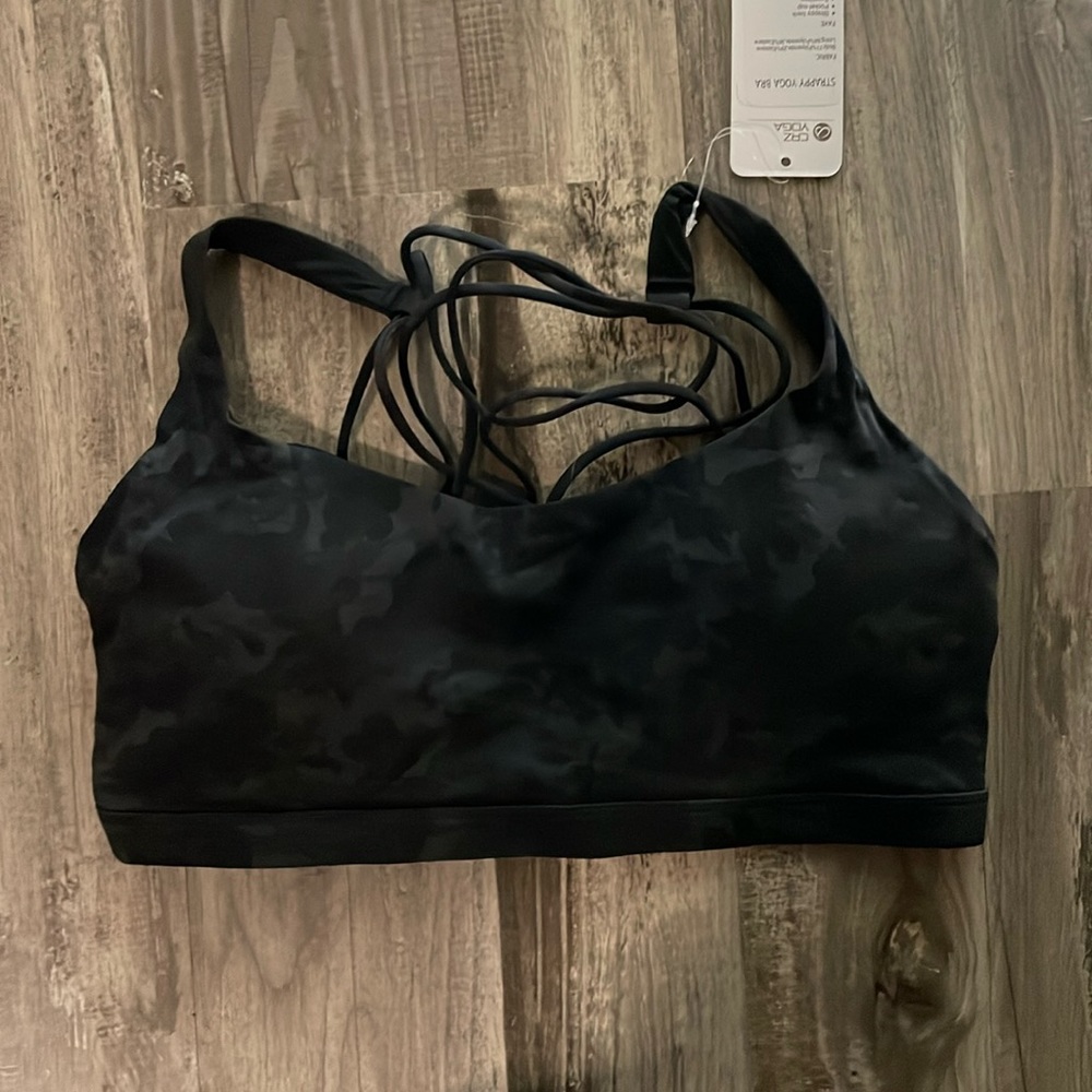 NWT CRZ Yoga Strappy Sports Bra